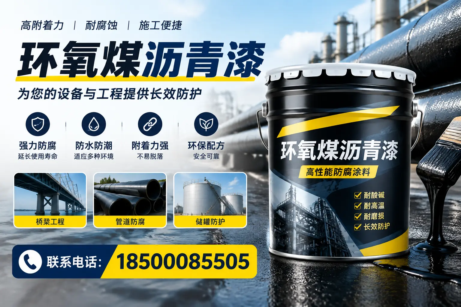环氧煤沥青漆与其他涂料的对比分析，助力丽江企业决策